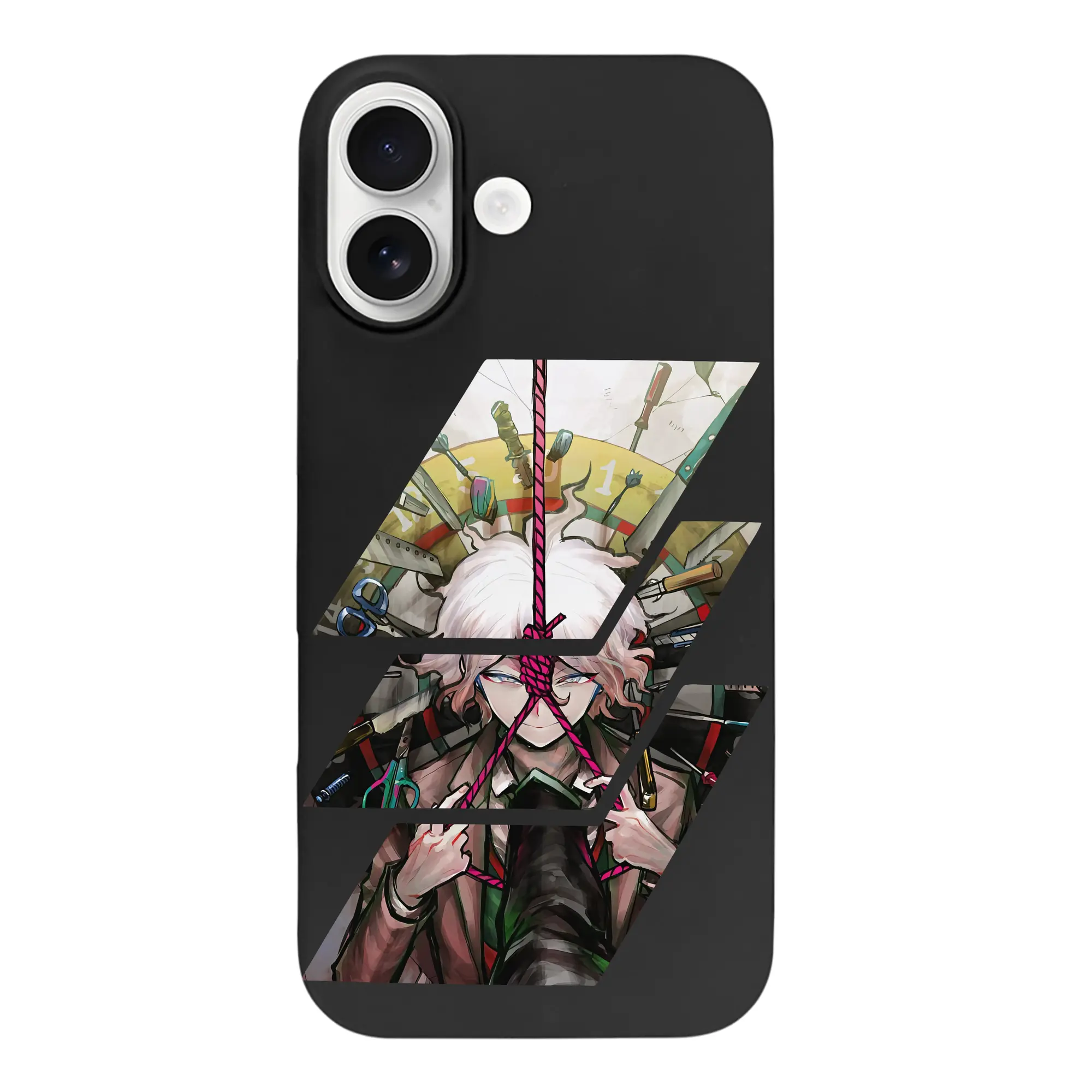 ダンガンロンパ グッズ,狛枝凪斗 - iPhone 17 シリーズ シリコンケース 薄型 耐衝撃 指紋防止 ソフトタッチカバー 精密フィット 傷防止 保護ケース iPhone 17/17 Air/17 Pro/17 Pro Max 対応